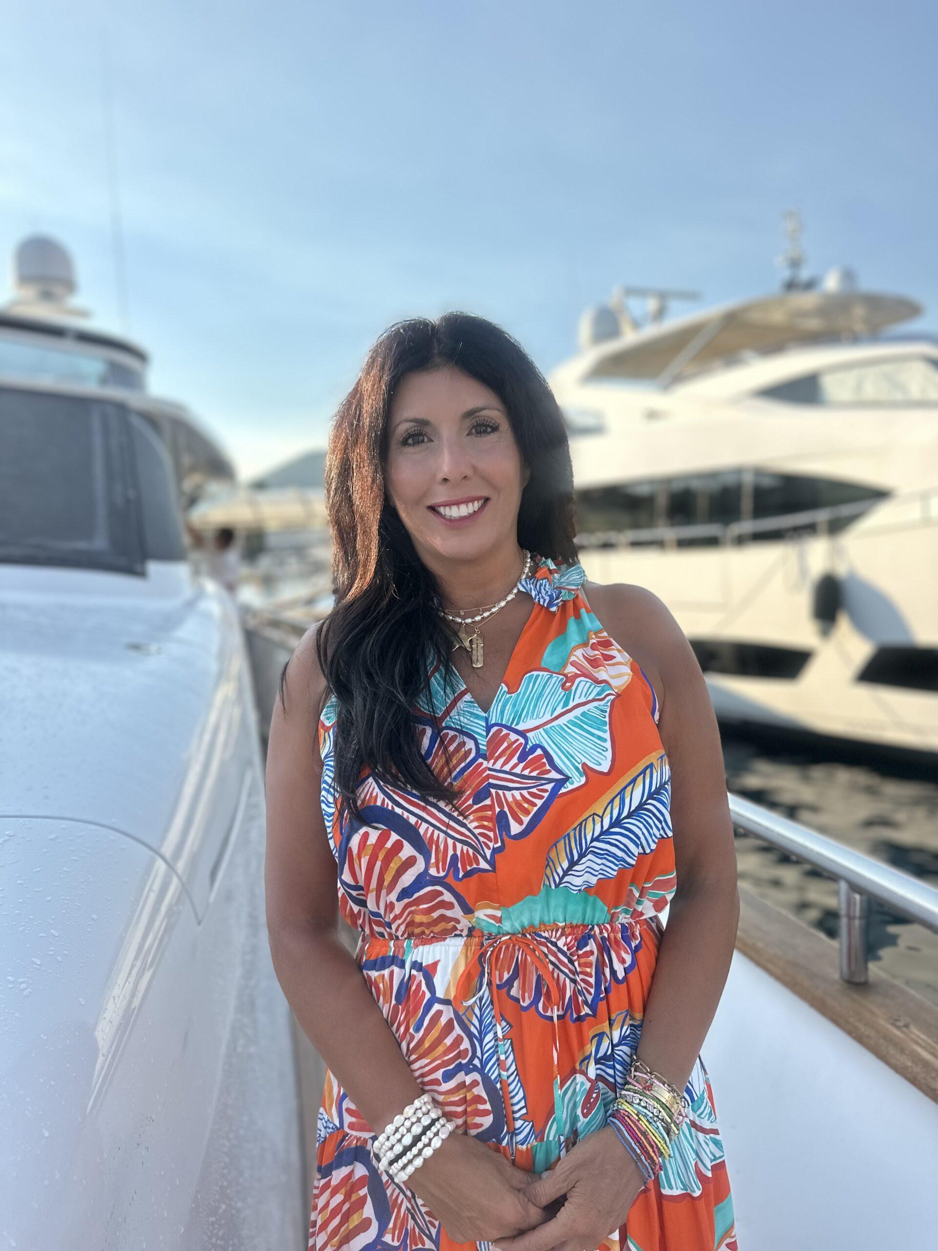 michelle roberson yacht charter broker at sanderson yachting